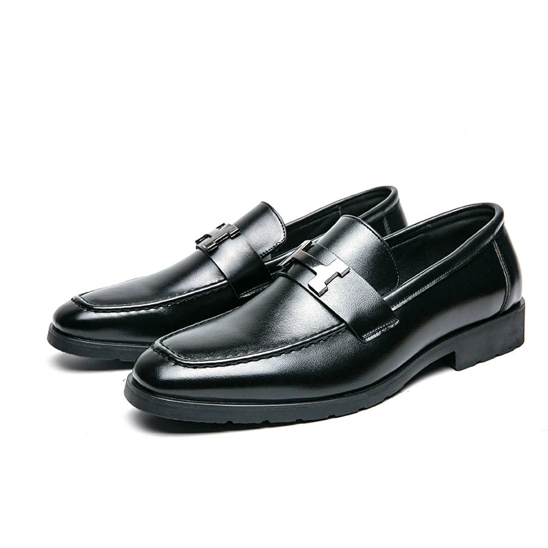 New Fashion Leather Men Party and Wedding Casual Loafer