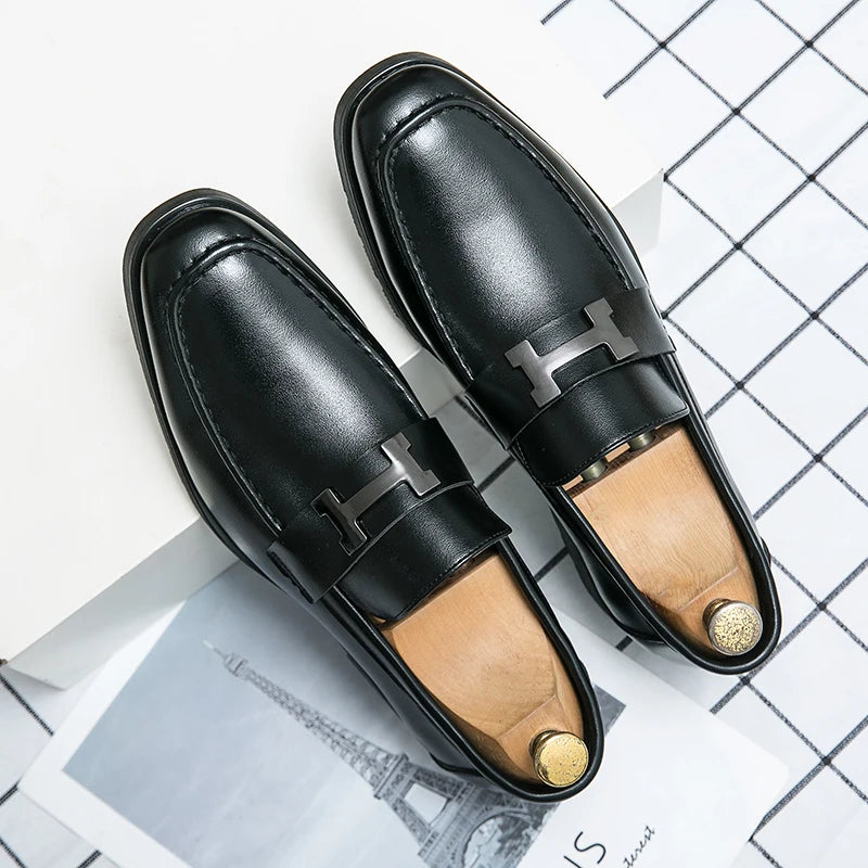 New Fashion Leather Men Party and Wedding Casual Loafer